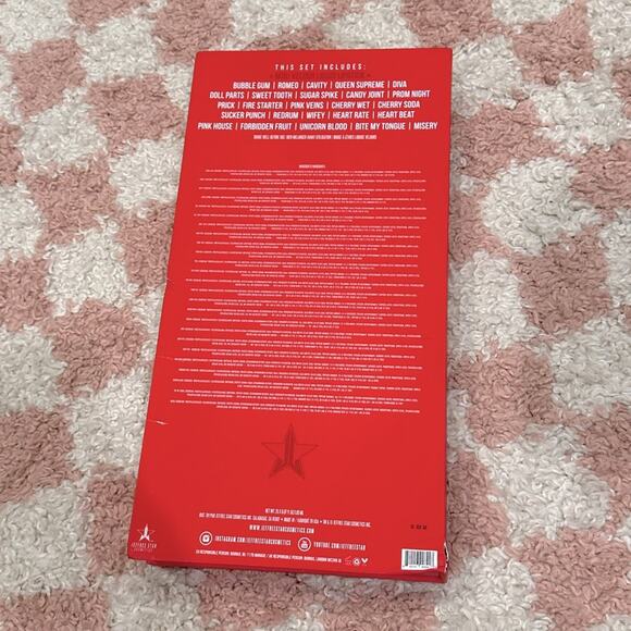 NEW JEFFREE STAR Blood Sugar Liquid Lipstick Vault - Limited Edition - Picture 4 of 7